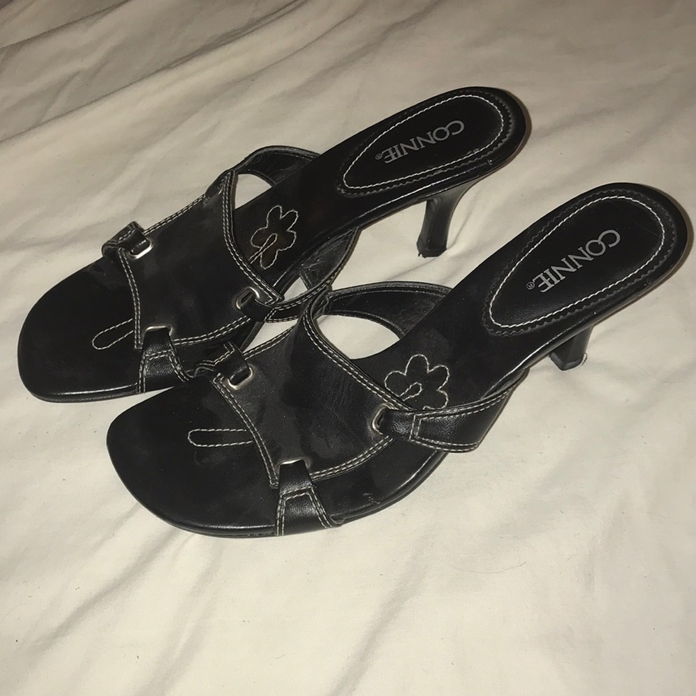 Black high heels